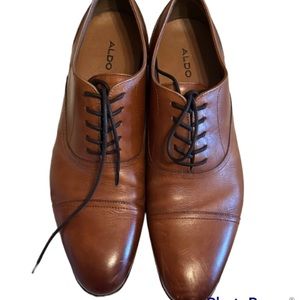 ALDO brown dressy shoes size 9